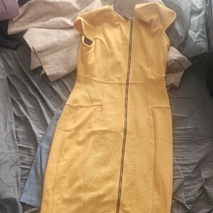 Elegant Yellow Dress